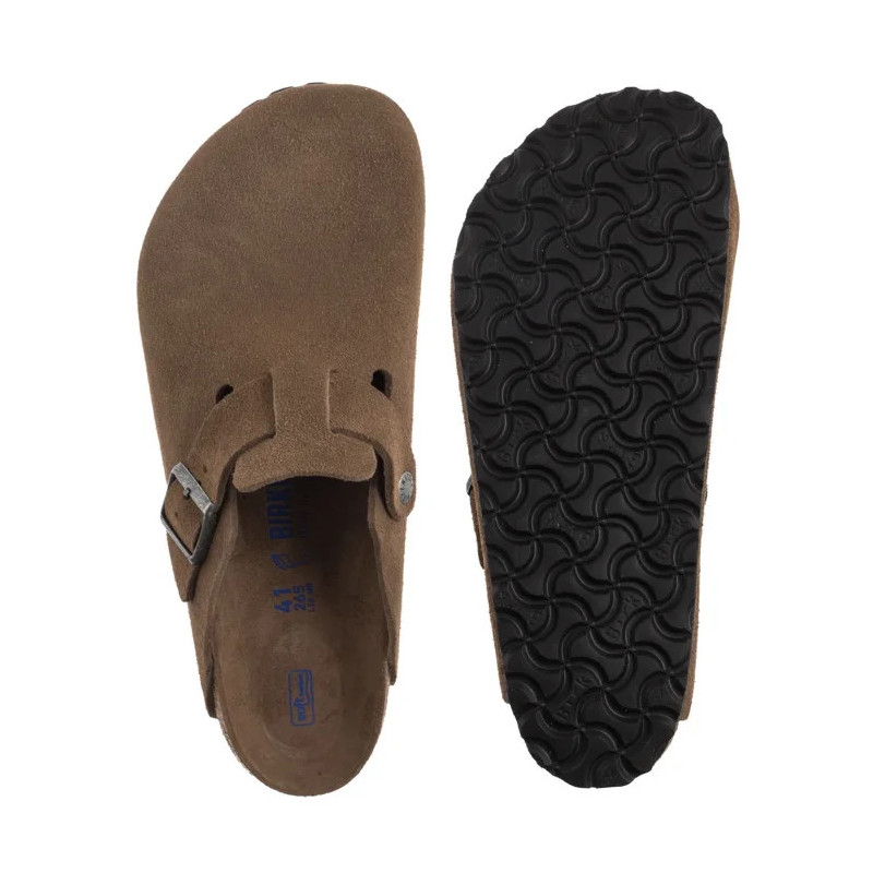 Birkenstock Boston BS SF Dark Tea Tonal 1030814 (BK320-a) sussid
