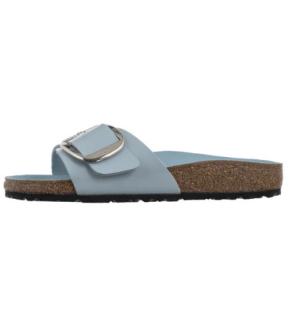 Birkenstock Madrid Big Buckle Baby Blue High Shine 1030364 (BK238-h) Sieviešu apavi/Flip Flops