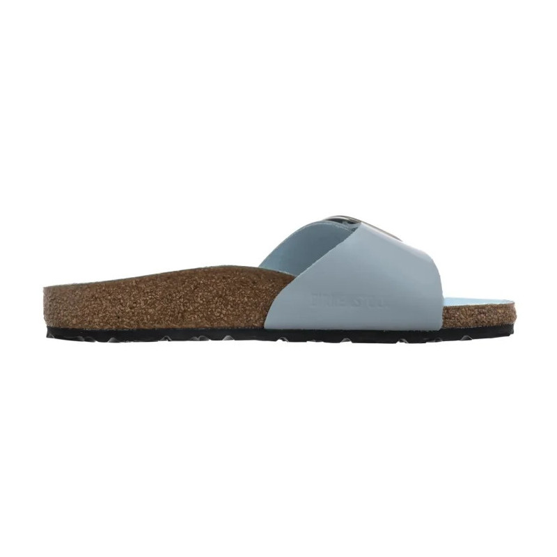 Birkenstock Madrid Big Buckle Baby Blue High Shine 1030364 (BK238-h) Moteriški batai/šlepetės