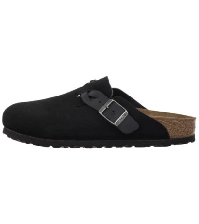 Birkenstock Boston Braided Black 1030497 (BK257-d) Moteriški batai/šlepetės