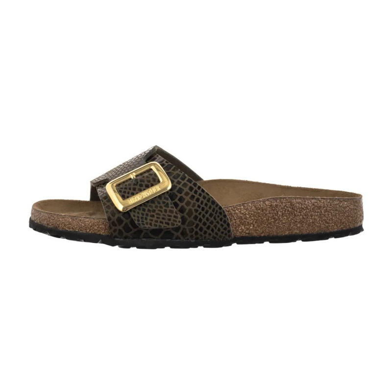 Birkenstock Catalina Cushion Buckle Shiny Snake Sage 1030320 (BK317-b) Naiste kingad/klappide klapid