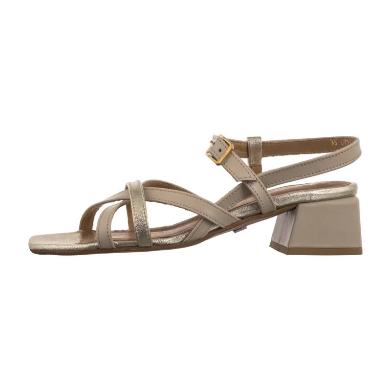 Maciejka Beżowe/Złote 06959-25/00-1 (MA1406-a) shoes