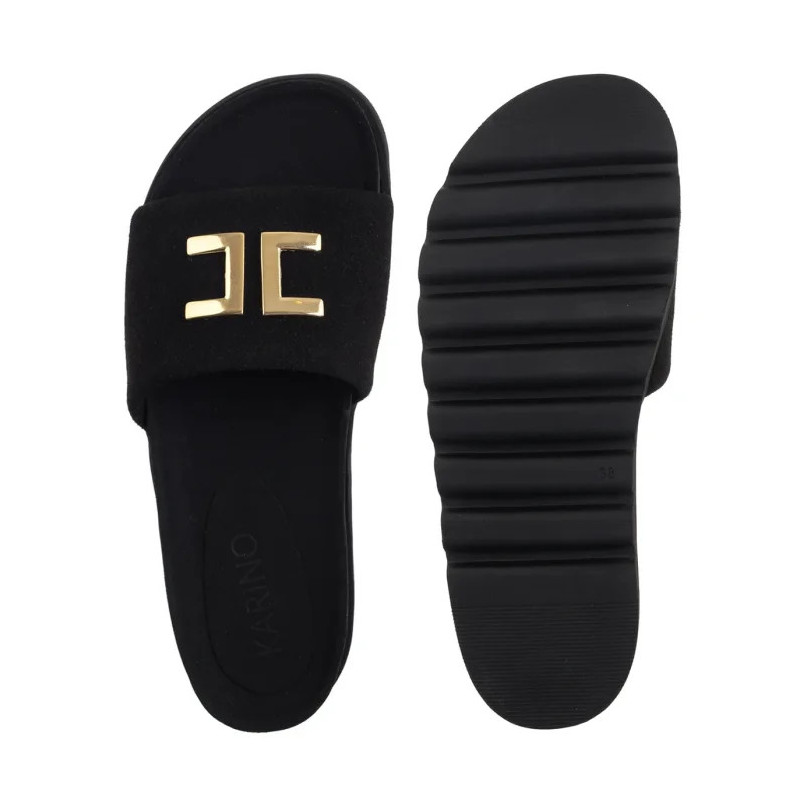 Karino Czarne 5206/003-P (KN29-a) Sieviešu apavi/Flip Flops