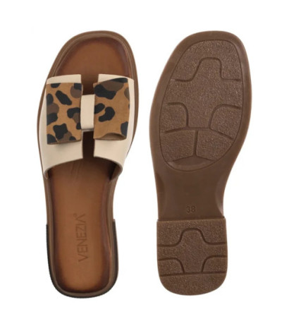 Venezia Beżowe L070LETAOBK033 (VE851-a) Women's Shoes/Flip Flops