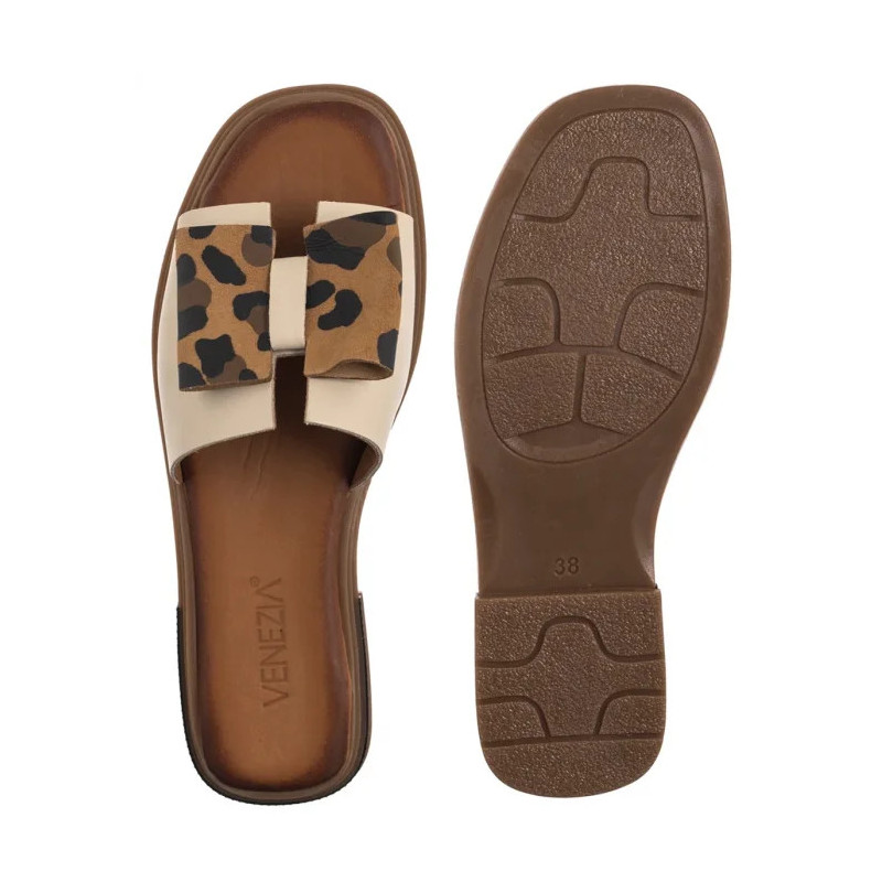 Venezia Beżowe L070LETAOBK033 (VE851-a) Sieviešu apavi/Flip Flops