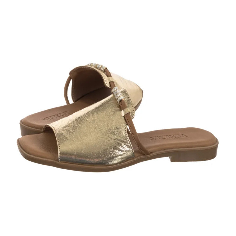Venezia Złote B031LEGOOBK110 (VE853-b) Women's Shoes/Flip Flops