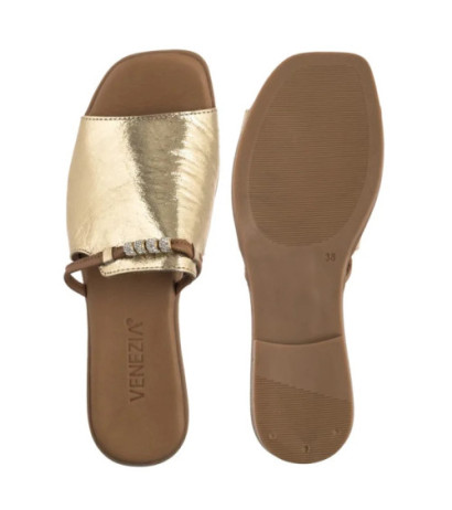 Venezia Złote B031LEGOOBK110 (VE853-b) Sieviešu apavi/Flip Flops