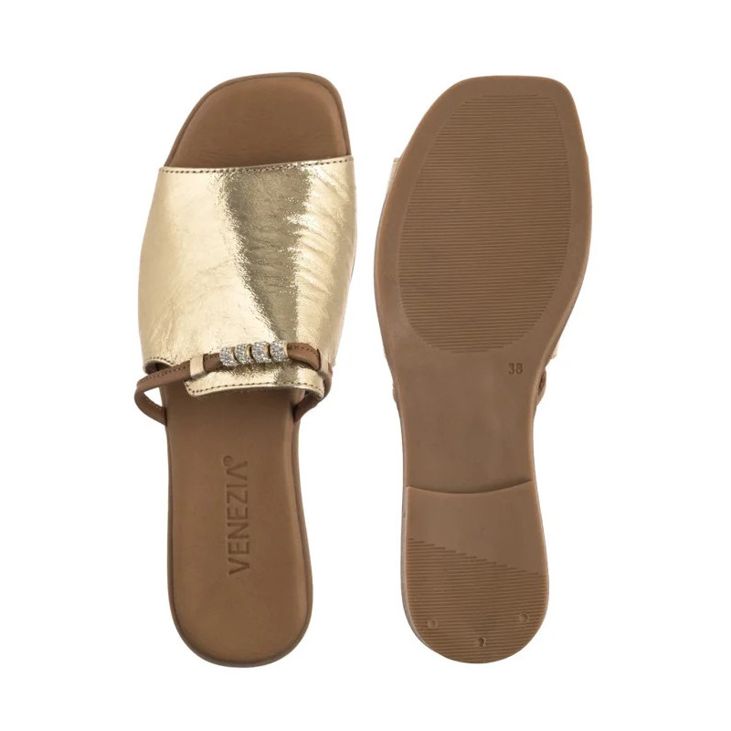 Venezia Złote B031LEGOOBK110 (VE853-b) Sieviešu apavi/Flip Flops