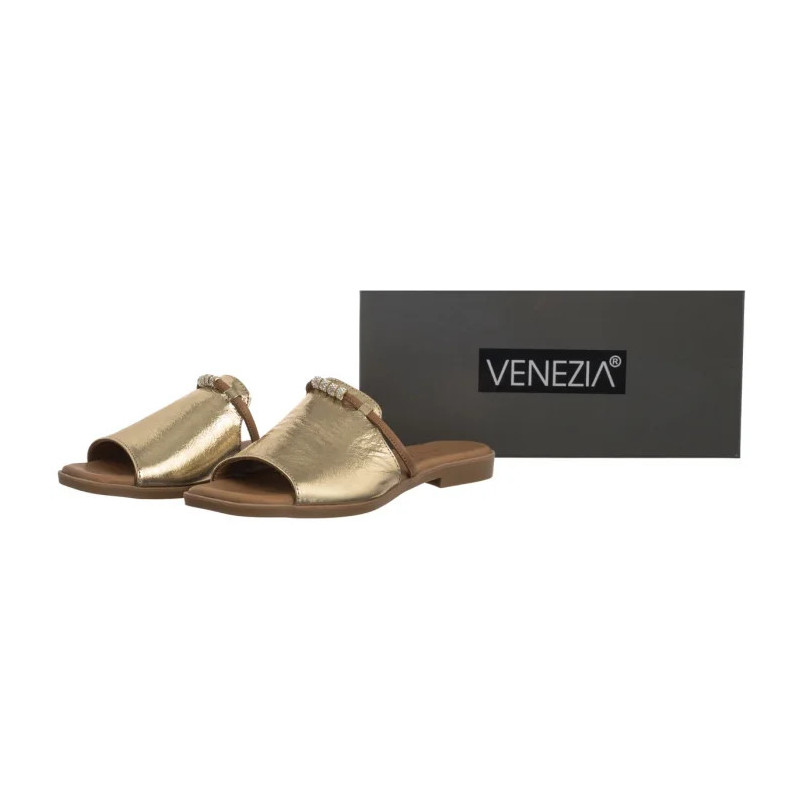 Venezia Złote B031LEGOOBK110 (VE853-b) Sieviešu apavi/Flip Flops