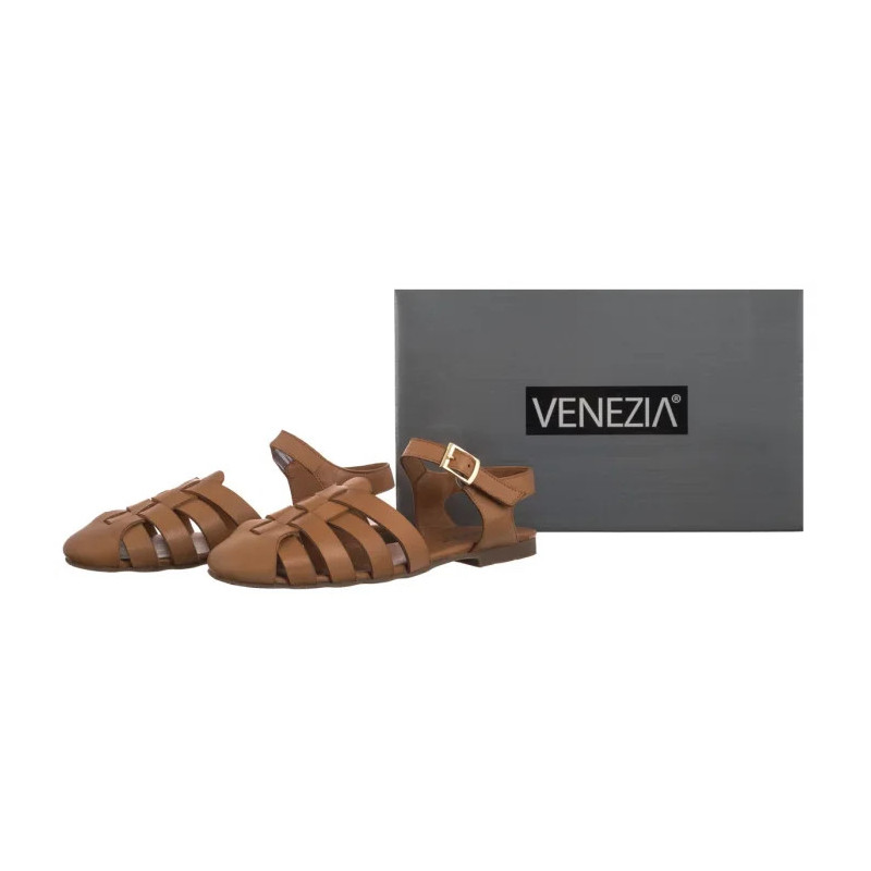Venezia Brązowe G044LEBROBS129 (VE856-a) sandals