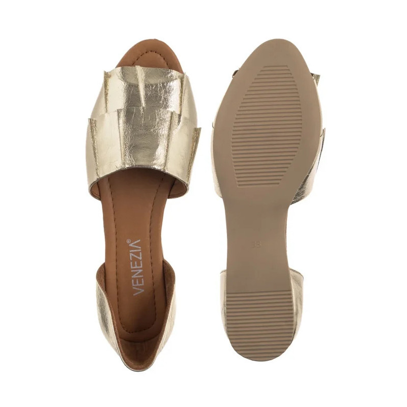 Venezia Złote A034LEGOOBS028 (VE852-c) sandales