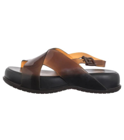 Melissa Mare Platform AD 36047/BH666 Brown/Black (ML378-a) sandalai