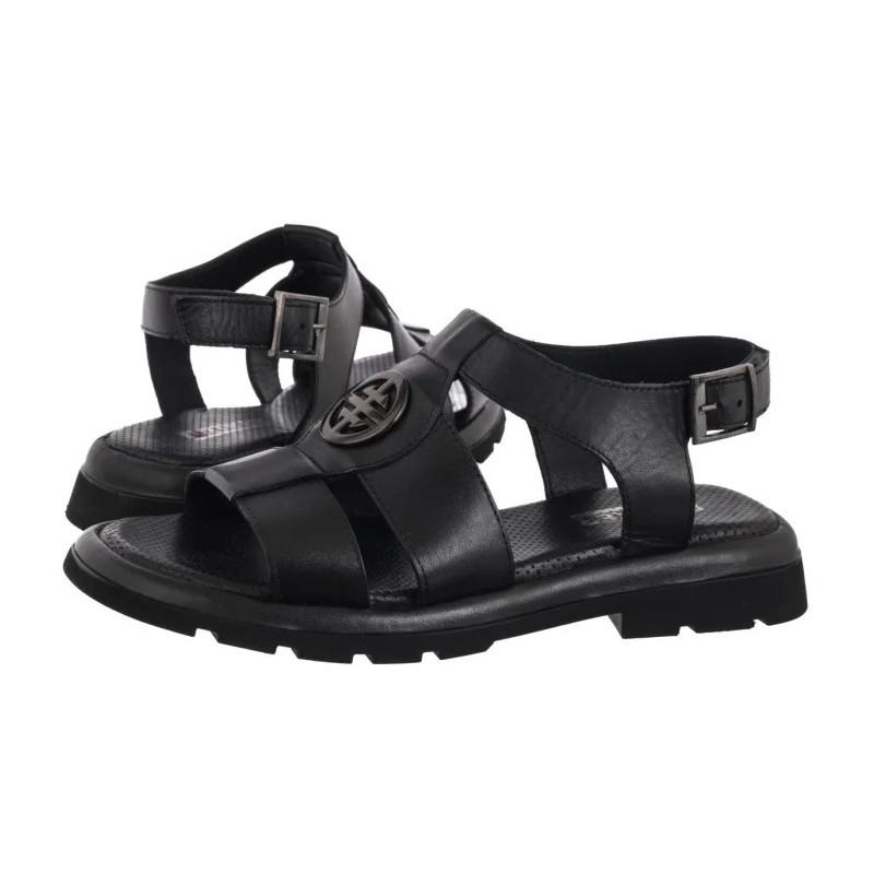 Artiker Czarne 56C0690 (AR174-a) sandales
