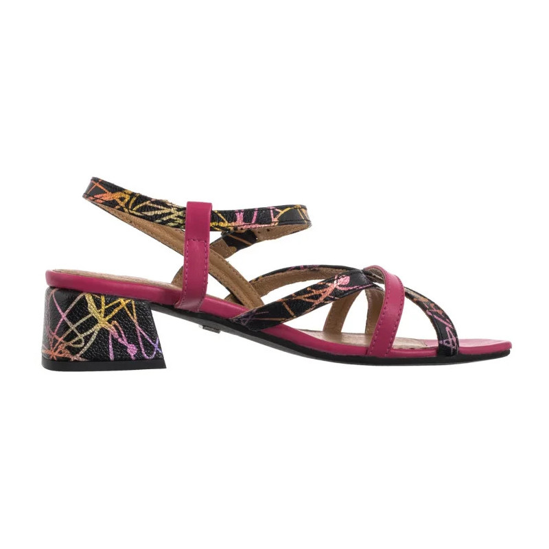 Maciejka Różowe+Czarne 06959-39/00-1 (MA1406-b) shoes