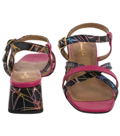 Maciejka Różowe+Czarne 06959-39/00-1 (MA1406-b) shoes