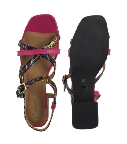 Maciejka Różowe+Czarne 06959-39/00-1 (MA1406-b) shoes