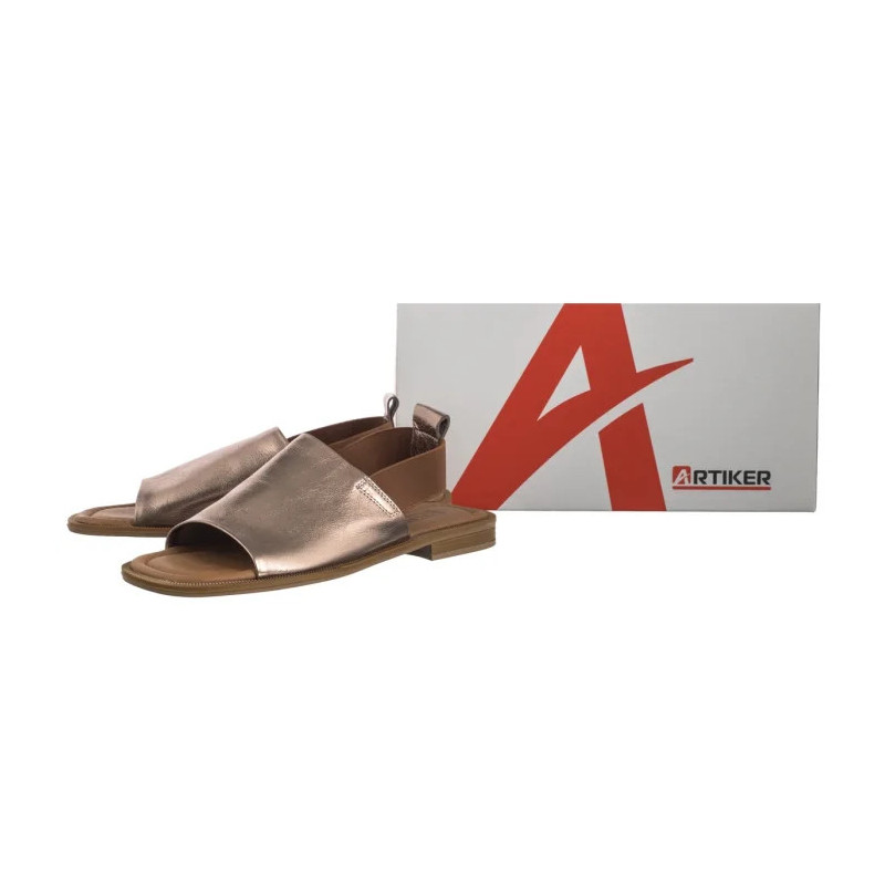 Artiker Ciemnozłote 54C0859 (AR175-b) sandalai