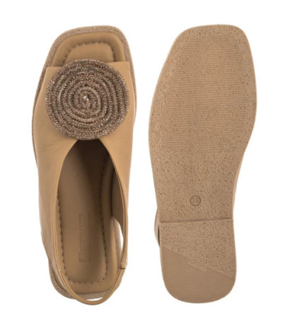 Artiker Beżowe 54C0865 (AR177-a) sandals