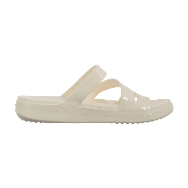 Crocs Getaway Patent Strappy Chalk 211296-0WV (CR395-a) Sieviešu apavi/Flip Flops