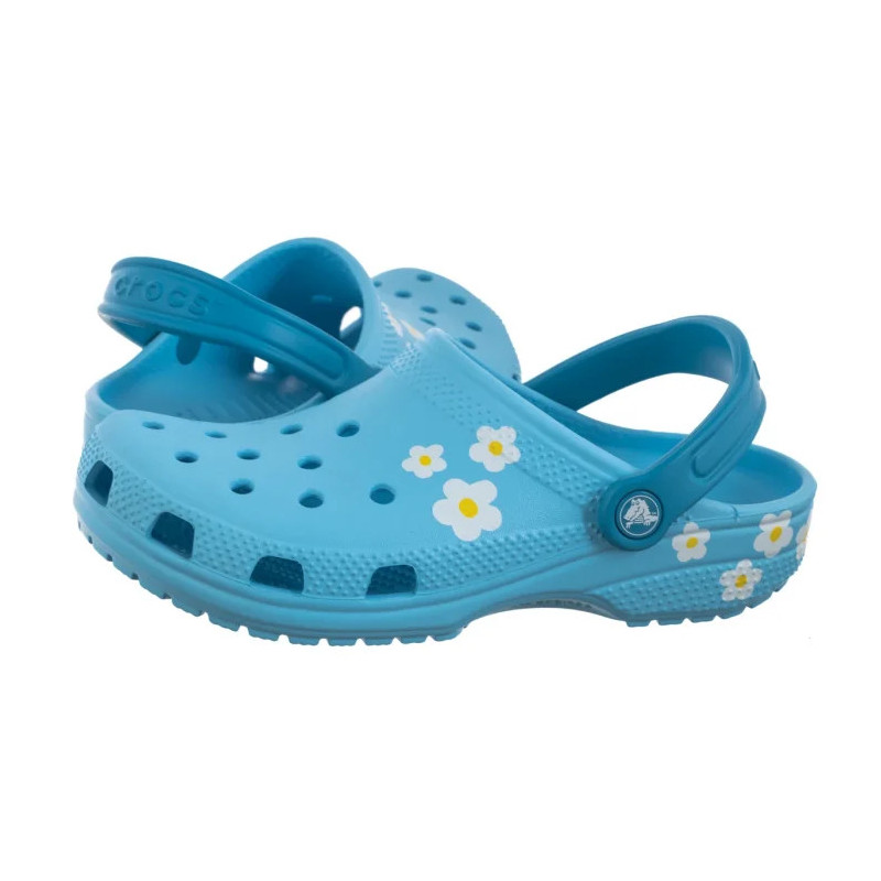 Crocs Classic Daisy Clog K Tinted Glass 211257-4WD (CR392-a) čības
