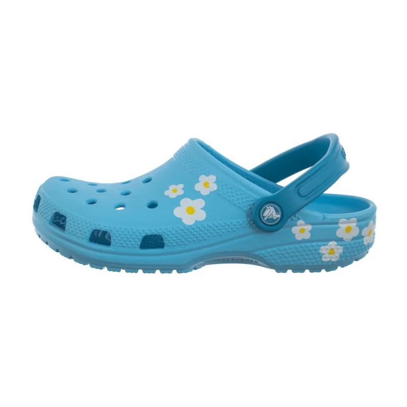 Crocs Classic Daisy Clog K Tinted Glass 211257-4WD (CR392-a) šlepetės