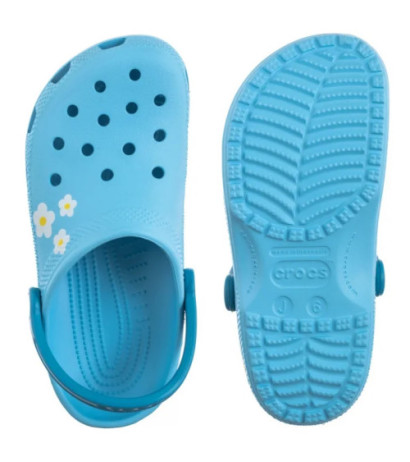 Crocs Classic Daisy Clog K Tinted Glass 211257-4WD (CR392-a) šlepetės