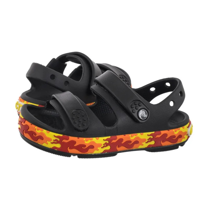 Crocs Crocband Cruiser Flames Sandal Kid's Black 211269-001 (CR394-a) sandaalid