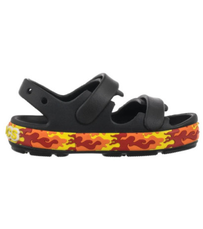 Crocs Crocband Cruiser Flames Sandal Kid's Black 211269-001 (CR394-a) sandales
