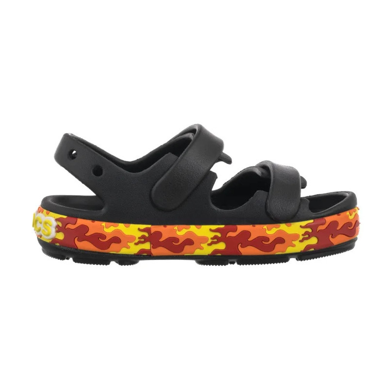 Crocs Crocband Cruiser Flames Sandal Kid's Black 211269-001 (CR394-a) sandalai
