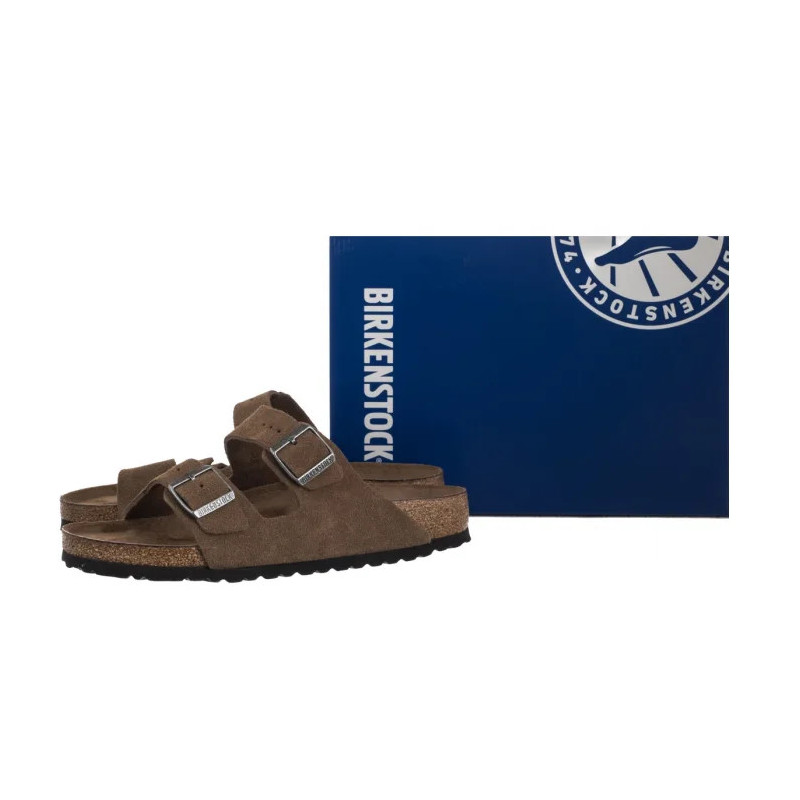 Birkenstock Arizona BS Soft Footbed Dark Tea Tonal FB 1030863 (BK323-a) slippers