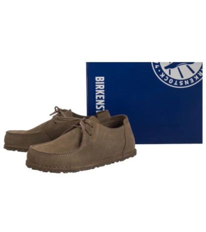 Birkenstock Utti Lace Gray Taupe 1027274 (BK325-b) shoes