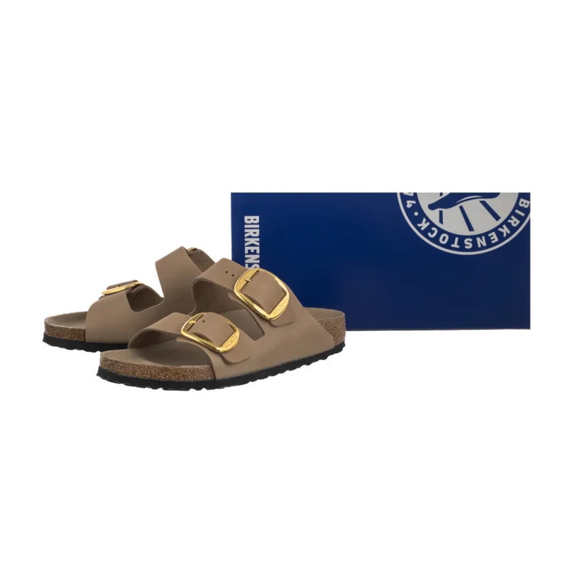 Birkenstock Arizona Big Buckle Tabacco Brown 1030395 (BK210-f) Moteriški batai/šlepetės