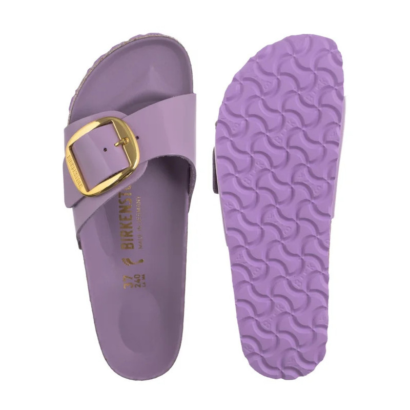 Birkenstock Madrid Big Buckle High-Shine Crocus 1030366 (BK238-i) Sieviešu apavi/Flip Flops