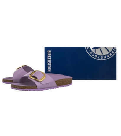 Birkenstock Madrid Big Buckle High-Shine Crocus 1030366 (BK238-i) Women's Shoes/Flip Flops