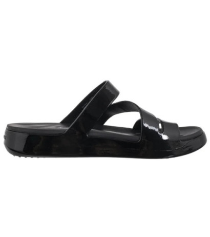 Crocs Getaway Patent Strappy Black 211296-001 (CR395-b) Sieviešu apavi/Flip Flops