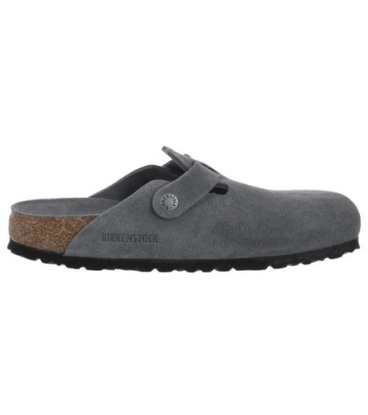 Birkenstock Boston BS Soft Footbed Basalt Gray Tonal FB 1030874 (BK321-a) Women's Shoes/Flip Flops
