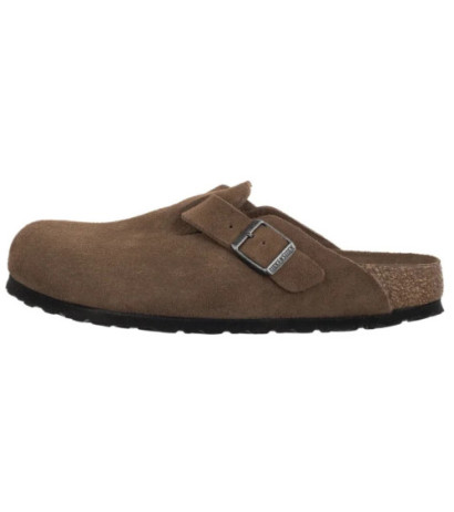 Birkenstock Boston BS Soft Footbed Dark Tea Tonal FB 1030861 (BK321-b) Women's Shoes/Flip Flops