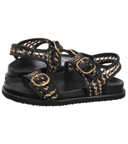 Wojas Czarne 76242-80 (WO317-b) sandales