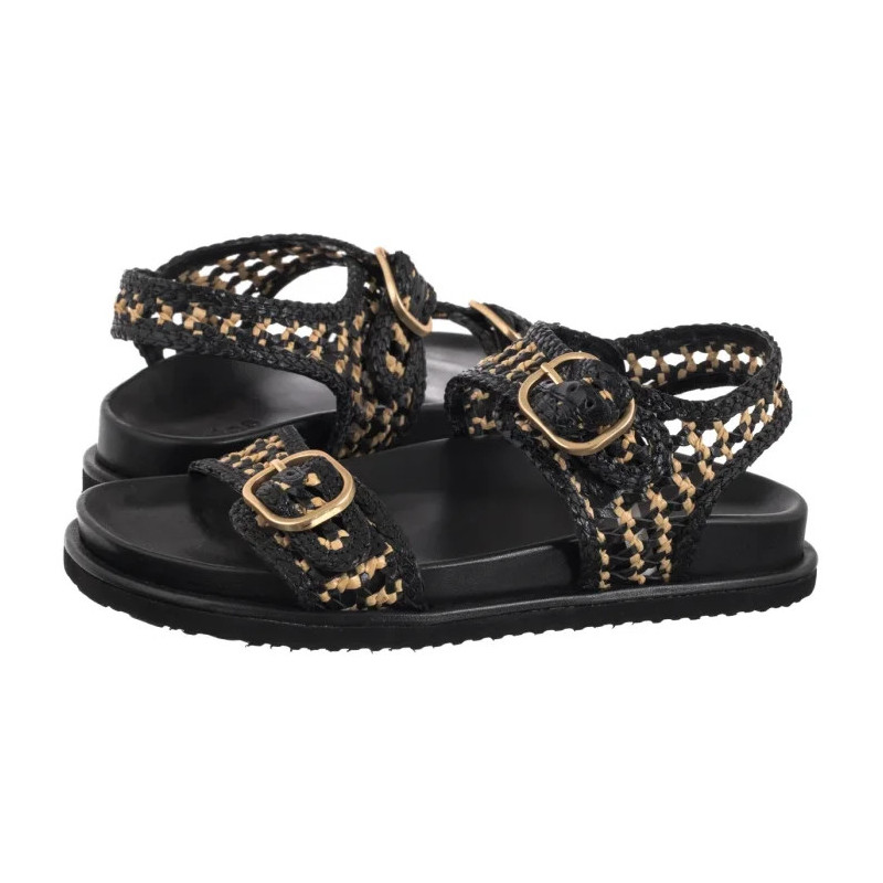 Wojas Czarne 76242-80 (WO317-b) sandalai