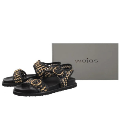 Wojas Czarne 76242-80 (WO317-b) sandalai