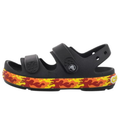 Crocs Crocband Cruiser Flames Sandal Kid's Black 211268-001 (CR397-a) sandalai