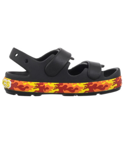 Crocs Crocband Cruiser Flames Sandal Kid's Black 211268-001 (CR397-a) sandalai