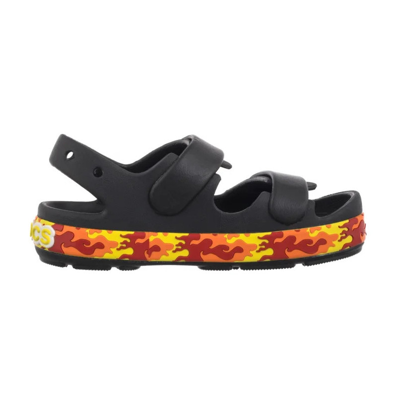 Crocs Crocband Cruiser Flames Sandal Kid's Black 211268-001 (CR397-a) sandalai