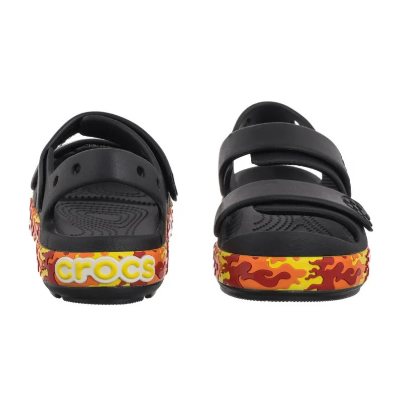 Crocs Crocband Cruiser Flames Sandal Kid's Black 211268-001 (CR397-a) sandales