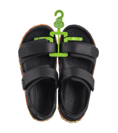 Crocs Crocband Cruiser Flames Sandal Kid's Black 211268-001 (CR397-a) sandales