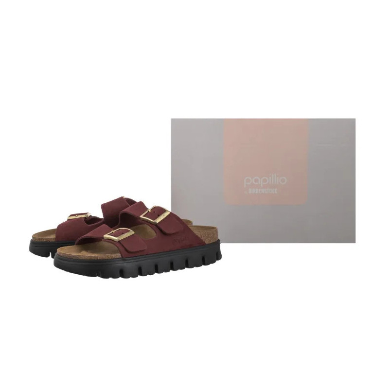 Papillio Arizona Pap Chunky Zinfandel 1030581 (PP8-j) Women's Shoes/Flip Flops