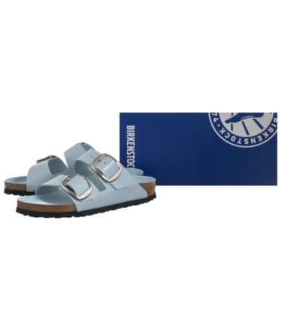 Birkenstock Arizona Big Buckle High-Shine Baby Blue 1030374 (BK239-i) Sieviešu apavi/Flip Flops