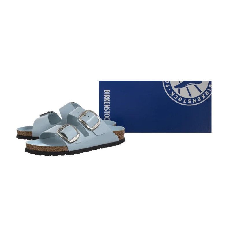 Birkenstock Arizona Big Buckle High-Shine Baby Blue 1030374 (BK239-i) Moteriški batai/šlepetės