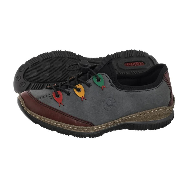 Rieker Szare N3271-14 Blue (RI185-b) kingad