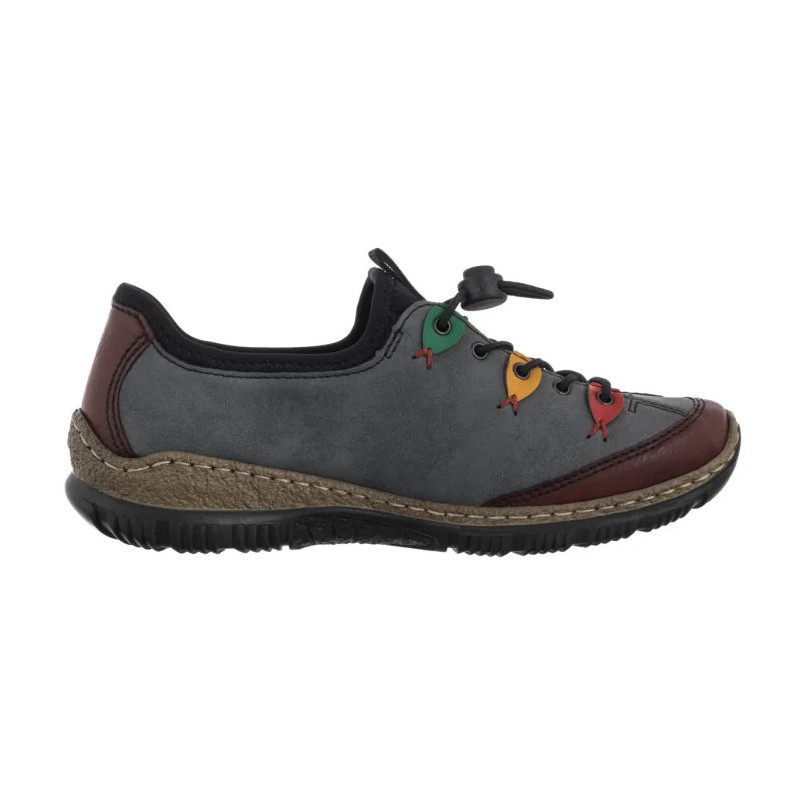 Rieker Szare N3271-14 Blue (RI185-b) kingad